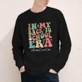 Math Coach In My Back To School Era Women Groovy Youth Long Sleeve Tee Math Coach In My Back To School Era Women Groovy Youth Long Sleeve Tee