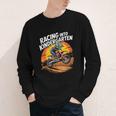 Motocross Back To School Dirt Bike Racing Into Kindergarten Youth Long Sleeve Tee