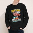New Year Same Genius Confident Back To School Vibe Youth Long Sleeve Tee