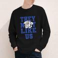 Not Like Bulldog Back To School Spirit B Youth Long Sleeve Tee Not Like Bulldog Back To School Spirit B Youth Long Sleeve Tee