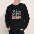 Oh Hey 1st Grade Back To School Cute Pencil Graphic Youth Long Sleeve Tee Oh Hey 1st Grade Back To School Cute Pencil Graphic Youth Long Sleeve Tee