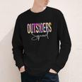 Outsiders Squad Tie Dye Back To School Women Appreciation Youth Long Sleeve Tee