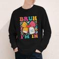 Pencil Bow Bruh I'm In Back To School Kindergarten Youth Long Sleeve Tee Pencil Bow Bruh I'm In Back To School Kindergarten Youth Long Sleeve Tee