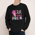 Pencil Bow Lil Miss Pre-K Pre-K Back To School Youth Long Sleeve Tee
