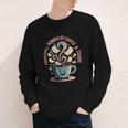 Powered By Coffee Principal Appreciation Back To School Youth Long Sleeve Tee Powered By Coffee Principal Appreciation Back To School Youth Long Sleeve Tee