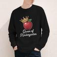 Queen Of Kindergarten Graduation Back To School Girl Youth Long Sleeve Tee Queen Of Kindergarten Graduation Back To School Girl Youth Long Sleeve Tee