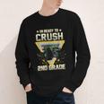 Ready To Crush 2nd Grade Monster Truck Boy Back To School Youth Long Sleeve Tee