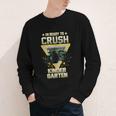 Ready To Crush Kindergarten Monster Truck Boy Back To School Youth Long Sleeve Tee