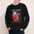 Ready To Crush Second Grade Soccer USA Flag Back To School Youth Long Sleeve Tee Ready To Crush Second Grade Soccer USA Flag Back To School Youth Long Sleeve Tee