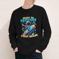 Ready To Explore 1st Grade Kids Astronaut Back To School Youth Long Sleeve Tee