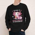 Ready To Kindergarten Axolotl Questions Back To School Girls Youth Long Sleeve Tee Ready To Kindergarten Axolotl Questions Back To School Girls Youth Long Sleeve Tee
