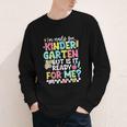 Ready For Kindergarten But Is It Ready For Me Back To School Youth Long Sleeve Tee Ready For Kindergarten But Is It Ready For Me Back To School Youth Long Sleeve Tee