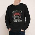 Ready To Tackle 5th Grade Back To School Football Youth Long Sleeve Tee