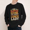 Remember I'm The Lunch Lady Back To School Cafeteria Worker Youth Long Sleeve Tee