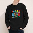 Retro Back To School Kindergarten Ready To Level Up Gamer Youth Long Sleeve Tee Retro Back To School Kindergarten Ready To Level Up Gamer Youth Long Sleeve Tee