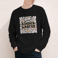 Retro Flower Power Squared Kindergarten Back To School Youth Long Sleeve Tee Retro Flower Power Squared Kindergarten Back To School Youth Long Sleeve Tee