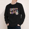 Retro Speech Squad Back To School Speech Therapist SLP Youth Long Sleeve Tee Retro Speech Squad Back To School Speech Therapist SLP Youth Long Sleeve Tee