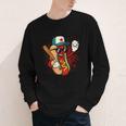 Retro Vintage Baseball Hot Dogs Youth Long Sleeve Tee