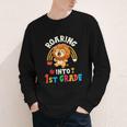 Roaring Into First Grade Lion 1st Grade Back To School Youth Long Sleeve Tee