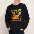 Rocket Blast Off Into Preschool Back To School Youth Long Sleeve Tee