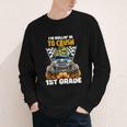 Rollin Crush Dinosaur Monster Truck Back To School 1st Grade Youth Long Sleeve Tee Rollin Crush Dinosaur Monster Truck Back To School 1st Grade Youth Long Sleeve Tee