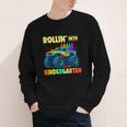 Rollin' Into Kindergarten Monster Car Back To School Boys Youth Long Sleeve Tee Rollin' Into Kindergarten Monster Car Back To School Boys Youth Long Sleeve Tee