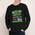 Rollin' Into Kindergarten Monster Truck Back To School Boys Youth Long Sleeve Tee Rollin' Into Kindergarten Monster Truck Back To School Boys Youth Long Sleeve Tee