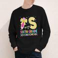 S Is For Sixth Grade Back To School Pencil Bow 6th Grade Kid Youth Long Sleeve Tee S Is For Sixth Grade Back To School Pencil Bow 6th Grade Kid Youth Long Sleeve Tee