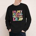 In My School Counselor Era Retro Back To School Counseling Youth Long Sleeve Tee In My School Counselor Era Retro Back To School Counseling Youth Long Sleeve Tee