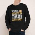 School Registrar Appreciation Back To School Registrar Youth Long Sleeve Tee