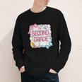 Second Grade Girls Kids Back To School Girls Coquette Bows Youth Long Sleeve Tee Second Grade Girls Kids Back To School Girls Coquette Bows Youth Long Sleeve Tee