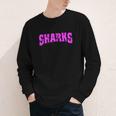 Sharks Back To School Spirit Pk Youth Long Sleeve Tee Sharks Back To School Spirit Pk Youth Long Sleeve Tee
