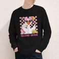 Silly Goose Second Grade Back To School Coquette Girly Youth Long Sleeve Tee Silly Goose Second Grade Back To School Coquette Girly Youth Long Sleeve Tee