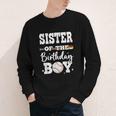 Sister Of The Birthday Boy Baseball Bday Family Youth Long Sleeve Tee
