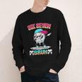 Six Seven 67 Meme Ice Cream Drip Baseball Dabbing Boy Kids Youth Long Sleeve Tee