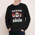 Six Seven Bruh Valentines Baseball Kids 67 Valentine Boys Youth Long Sleeve Tee Six Seven Bruh Valentines Baseball Kids 67 Valentine Boys Youth Long Sleeve Tee
