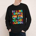 So Long Summer Welcome School Back To School Academic Year Youth Long Sleeve Tee