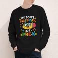 My Son's First Day Of Pre-K Back To School Kids Youth Long Sleeve Tee My Son's First Day Of Pre-K Back To School Kids Youth Long Sleeve Tee
