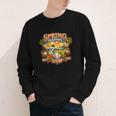 Spring Training 2026 Baseball Vintage Sunset Youth Long Sleeve Tee