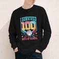I Survived 100 Days Of School Baseball Drip Students Teacher Youth Long Sleeve Tee I Survived 100 Days Of School Baseball Drip Students Teacher Youth Long Sleeve Tee