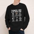 Things I Do In My Spare Time Baseball Lover Youth Long Sleeve Tee Things I Do In My Spare Time Baseball Lover Youth Long Sleeve Tee
