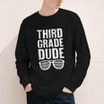 Third Grade Dude First Day Back To School Boys Kids Youth Long Sleeve Tee