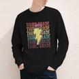 Third Grade Lightning Bolt Pencil 1st Day Of Back To School Youth Long Sleeve Tee Third Grade Lightning Bolt Pencil 1st Day Of Back To School Youth Long Sleeve Tee