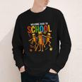 Tung Tung Tung Sahur Back To School Italian Brainrot Meme Youth Long Sleeve Tee