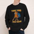 Tung Tung Sahur First Grade Italian Brainrot Back To School Youth Long Sleeve Tee
