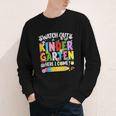 Watch Out Kindergarten Here I Come Back To School Girls Kids Youth Long Sleeve Tee Watch Out Kindergarten Here I Come Back To School Girls Kids Youth Long Sleeve Tee