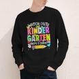 Watch Out Kindergarten Here I Come Kinder Back To School Youth Long Sleeve Tee Watch Out Kindergarten Here I Come Kinder Back To School Youth Long Sleeve Tee