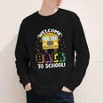 Welcome Back To School Bus Driver First Day Of School Youth Long Sleeve Tee Welcome Back To School Bus Driver First Day Of School Youth Long Sleeve Tee