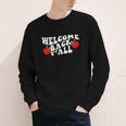 Welcome Back To School Happy First Day Of School 2025 2026 Youth Long Sleeve Tee Welcome Back To School Happy First Day Of School 2025 2026 Youth Long Sleeve Tee