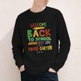 Welcome Back To School Kinder Garten First Day Of School Kid Youth Long Sleeve Tee Welcome Back To School Kinder Garten First Day Of School Kid Youth Long Sleeve Tee